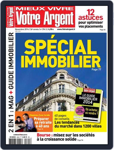 Mieux Vivre Votre Argent October 17th, 2014 Digital Back Issue Cover
