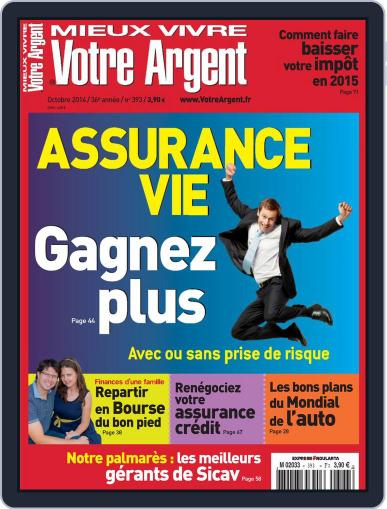 Mieux Vivre Votre Argent September 18th, 2014 Digital Back Issue Cover