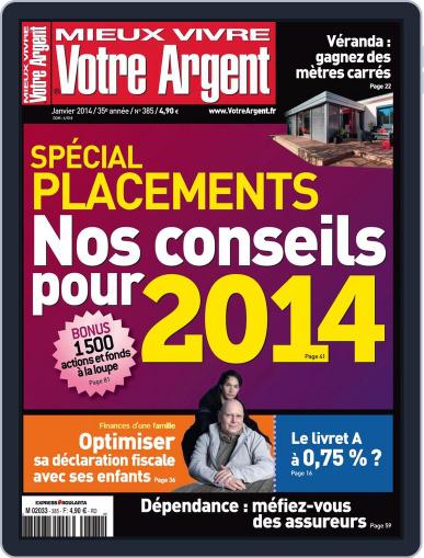 Mieux Vivre Votre Argent March 17th, 2014 Digital Back Issue Cover