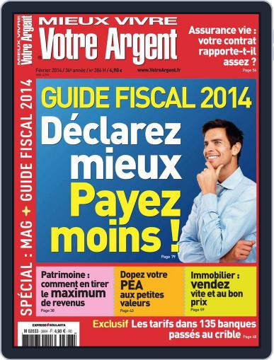 Mieux Vivre Votre Argent February 14th, 2014 Digital Back Issue Cover