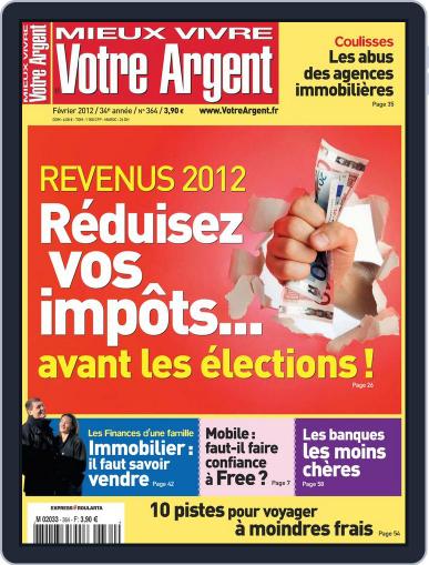 Mieux Vivre Votre Argent January 26th, 2012 Digital Back Issue Cover