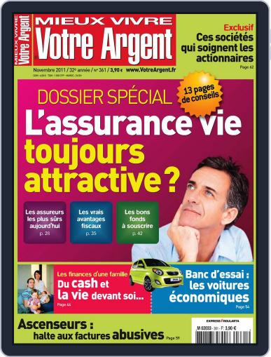 Mieux Vivre Votre Argent October 28th, 2011 Digital Back Issue Cover