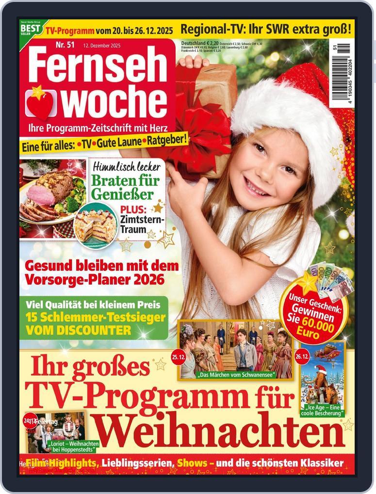 Fernsehwoche (Digital) Subscription                    December 12th, 2025 Issue