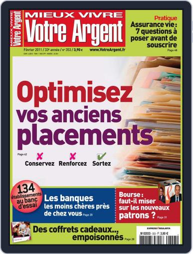 Mieux Vivre Votre Argent January 28th, 2011 Digital Back Issue Cover