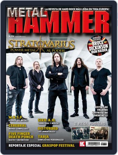 Metal Hammer September 1st, 2015 Digital Back Issue Cover