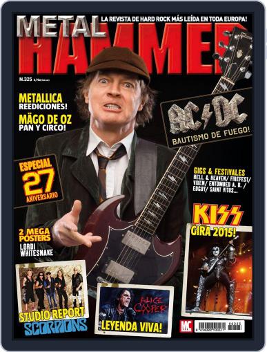 Metal Hammer December 2nd, 2014 Digital Back Issue Cover
