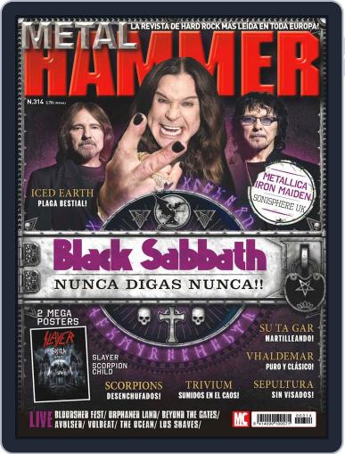 Metal Hammer January 11th, 2014 Digital Back Issue Cover