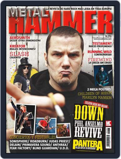 Metal Hammer July 23rd, 2012 Digital Back Issue Cover