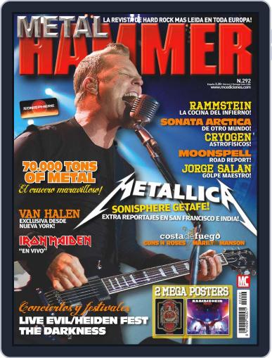 Metal Hammer March 22nd, 2012 Digital Back Issue Cover