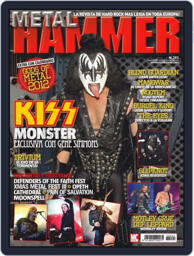 Metal Hammer February 10th, 2012 Digital Back Issue Cover