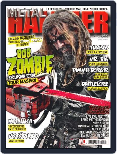 Metal Hammer January 25th, 2011 Digital Back Issue Cover
