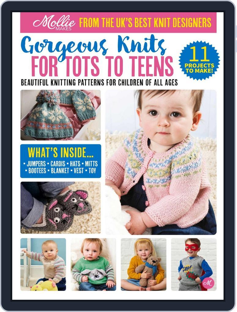 Mollie Makes Gorgeous Knits December 10th, 2025 Digital Back Issue Cover