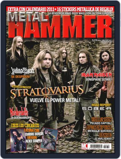 Metal Hammer January 21st, 2011 Digital Back Issue Cover