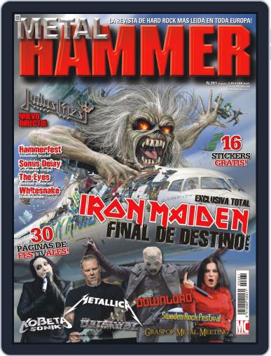 Metal Hammer August 2nd, 2009 Digital Back Issue Cover