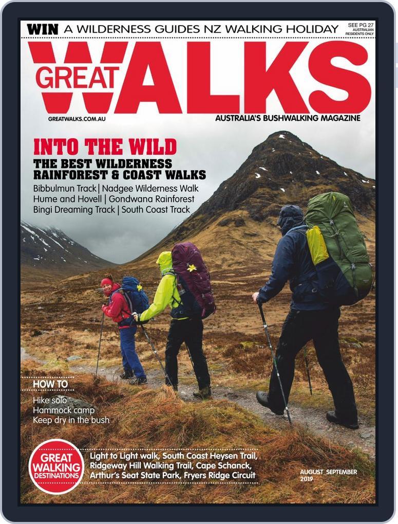 Great Walks (Digital) Subscription                    August 1st, 2019 Issue