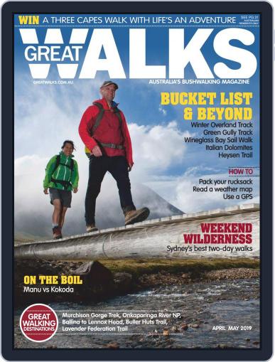 Great Walks (Digital) April 1st, 2019 Issue Cover