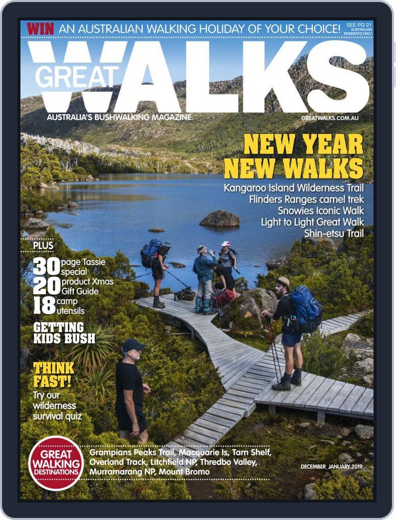 Great Walks (Digital) Subscription                    December 1st, 2018 Issue