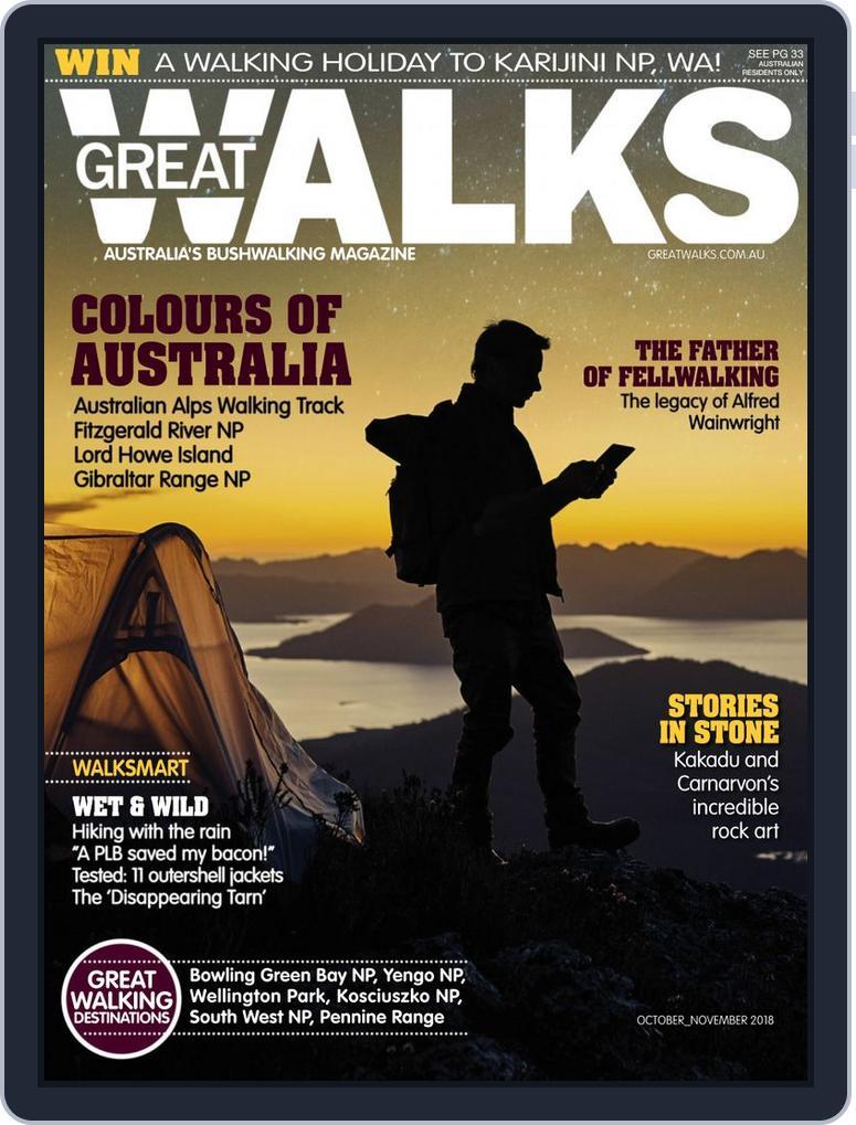 Great Walks (Digital) Subscription                    October 1st, 2018 Issue