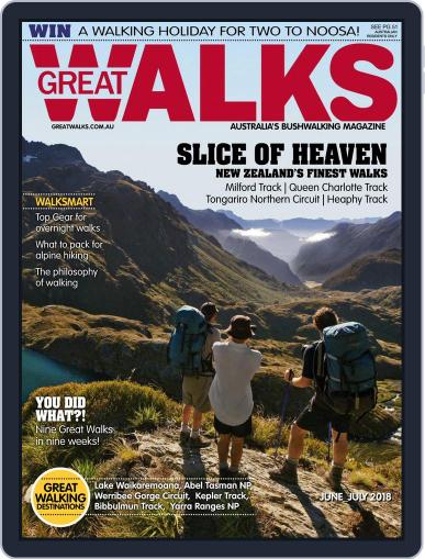 Great Walks (Digital) June 1st, 2018 Issue Cover
