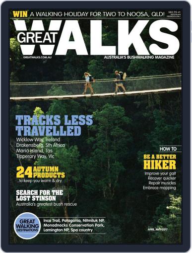 Great Walks (Digital) April 1st, 2017 Issue Cover
