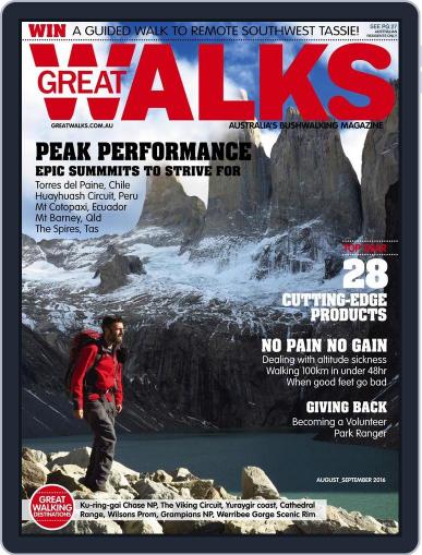 Great Walks (Digital) July 20th, 2016 Issue Cover