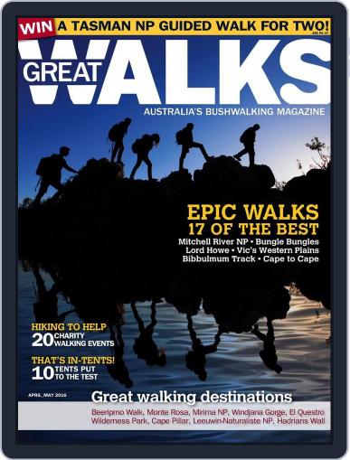 Great Walks (Digital) March 22nd, 2016 Issue Cover