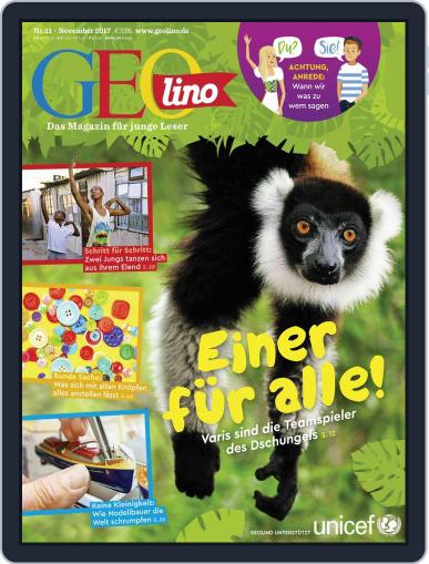 GEOlino November 1st, 2017 Digital Back Issue Cover