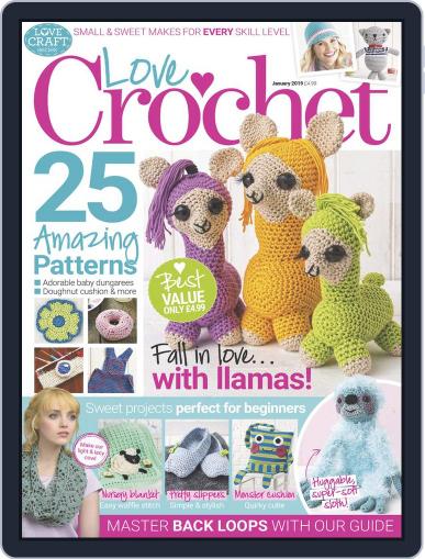 Love Crochet January 1st, 2019 Digital Back Issue Cover