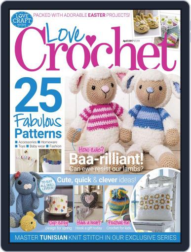 Love Crochet March 22nd, 2017 Digital Back Issue Cover