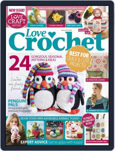 Love Crochet January 1st, 2017 Digital Back Issue Cover