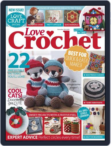 Love Crochet November 1st, 2016 Digital Back Issue Cover