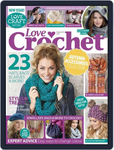 Love Crochet October 1st, 2016 Digital Back Issue Cover