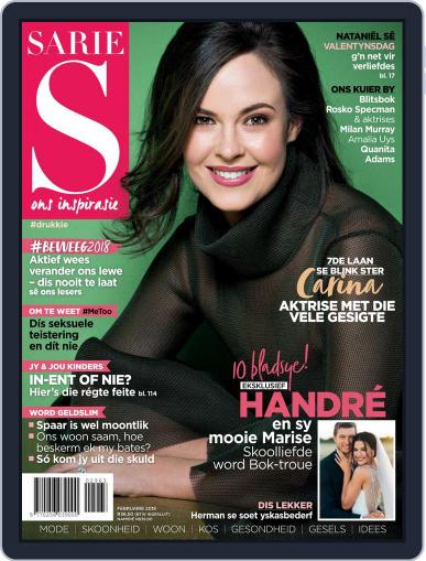 Sarie February 1st, 2018 Digital Back Issue Cover