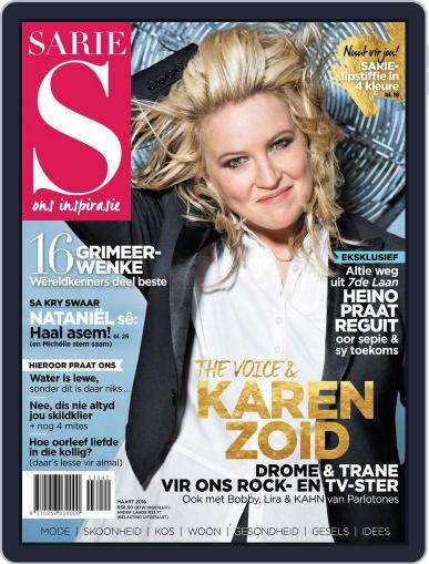 Sarie February 15th, 2016 Digital Back Issue Cover