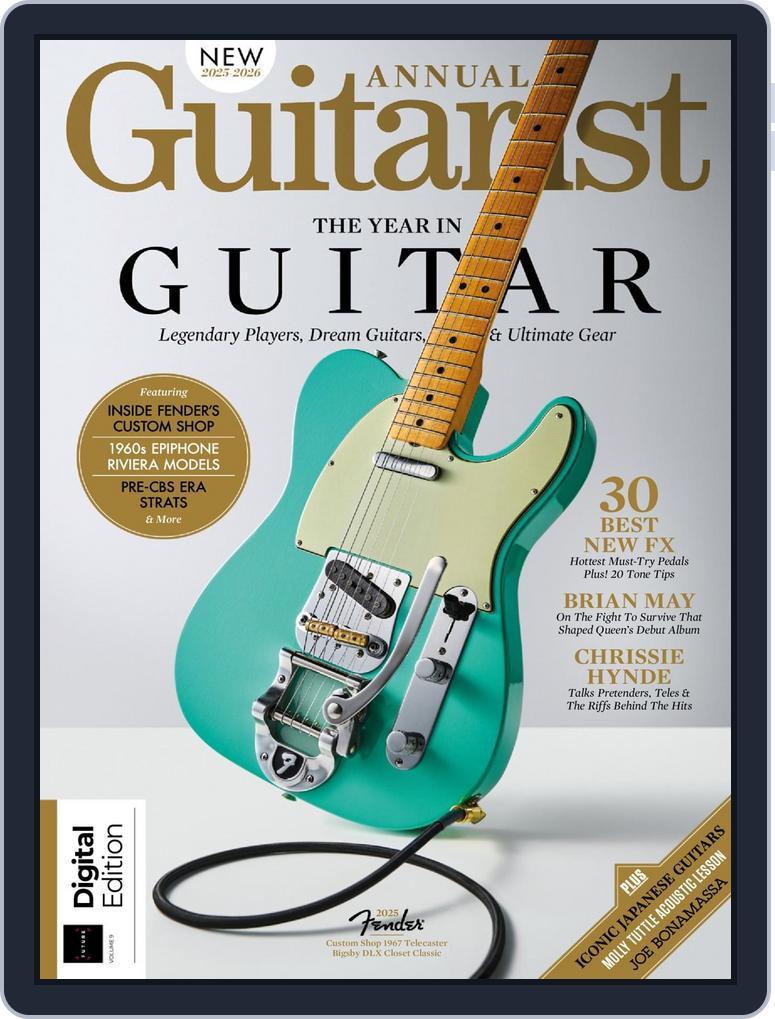 Guitarist Annual (2026) December 1st, 2026 Digital Back Issue Cover