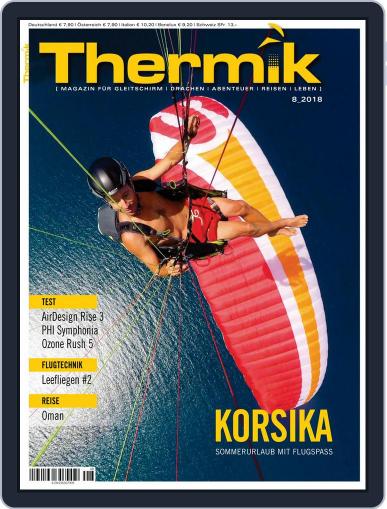 Thermik Magazin August 1st, 2018 Digital Back Issue Cover