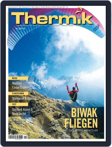 Thermik Magazin April 1st, 2018 Digital Back Issue Cover