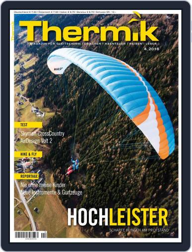 Thermik Magazin April 1st, 2016 Digital Back Issue Cover