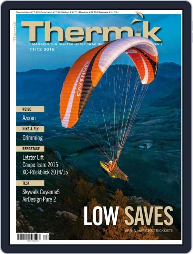 Thermik Magazin November 1st, 2015 Digital Back Issue Cover