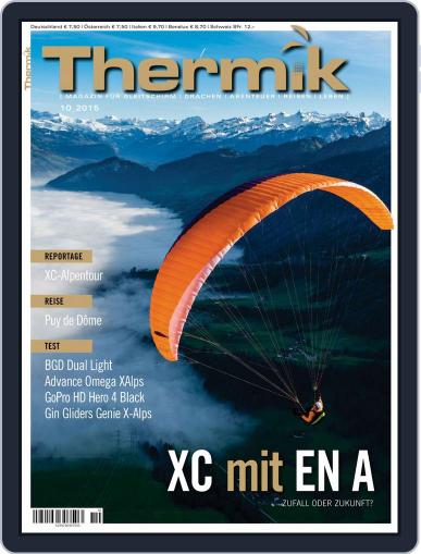 Thermik Magazin October 1st, 2015 Digital Back Issue Cover