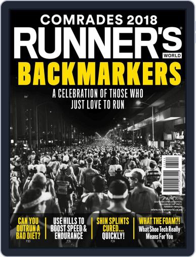 Runner's World South Africa (Digital) June 1st, 2018 Issue Cover