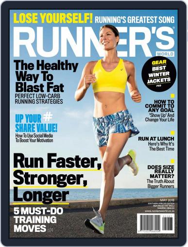 Runner's World South Africa (Digital) May 1st, 2018 Issue Cover