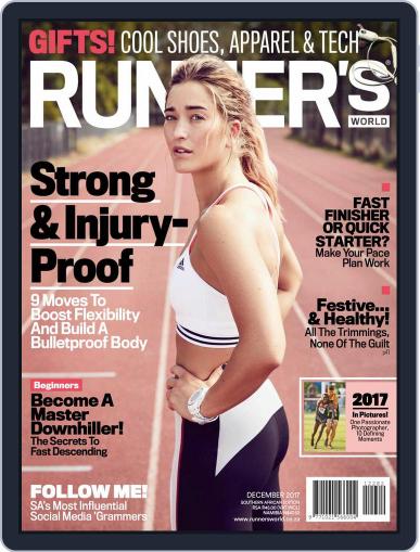 Runner's World South Africa (Digital) December 1st, 2017 Issue Cover