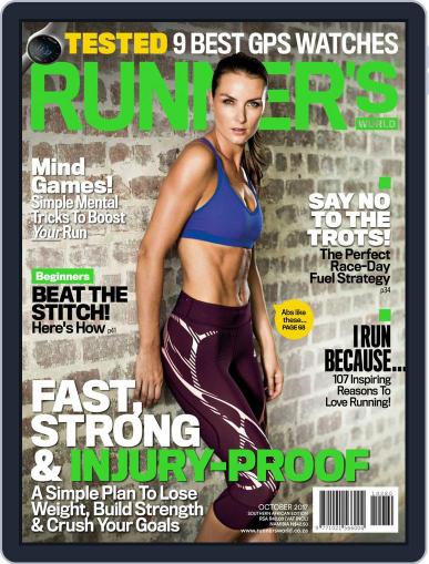 Runner's World South Africa (Digital) October 1st, 2017 Issue Cover