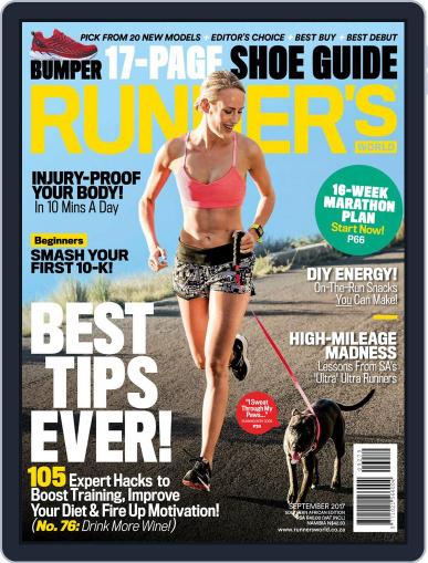 Runner's World South Africa (Digital) September 1st, 2017 Issue Cover