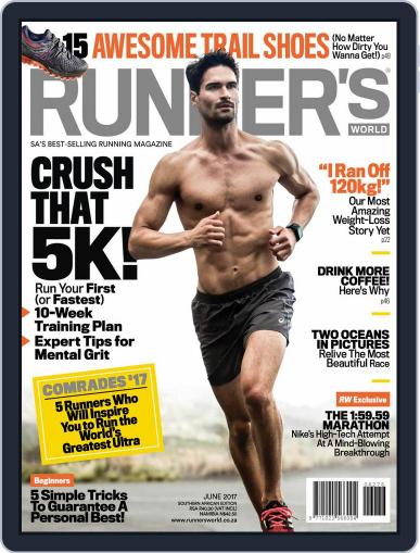 Runner's World South Africa (Digital) June 1st, 2017 Issue Cover