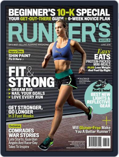Runner's World South Africa (Digital) June 1st, 2016 Issue Cover