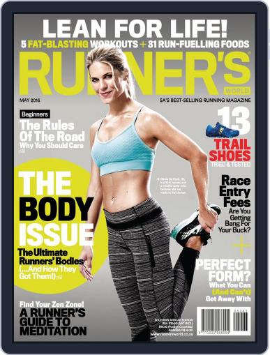 Runner's World South Africa (Digital) May 1st, 2016 Issue Cover