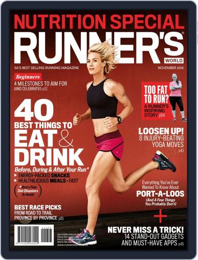 Runner's World South Africa (Digital) October 19th, 2015 Issue Cover