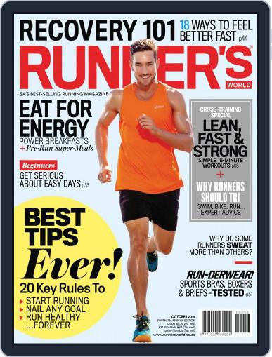Runner's World South Africa (Digital) October 1st, 2015 Issue Cover